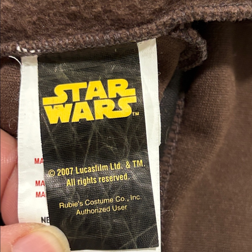 Rubies Anakin Skywalker Star Wars Jedi Newborn - 6 Months Costume - Picture 9 of 10